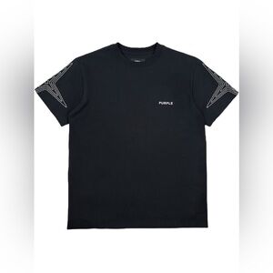 PURPLE BRAND JERSEY SS TEE BLACK